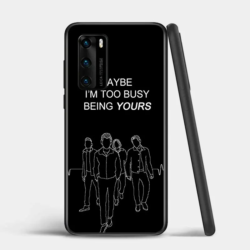 Силиконовый чехол One Direction для Huawei P Smart Z S Plus 2020 2019 Nova 5T 5i 5 4e 4 3i 3e 3 2i телефона |
