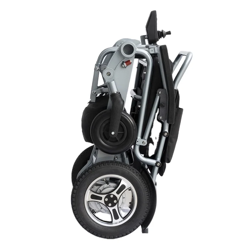 

Ce Approved Lithium Battery Lightweight Electric Folding Power Wheelchair for Elderly People