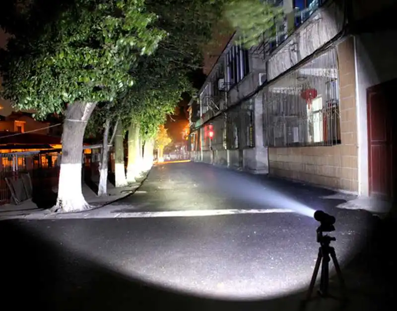 Мощный фонарь для самозащиты 10000 люмен Водонепроницаемый 7x XM L T6 3 режима