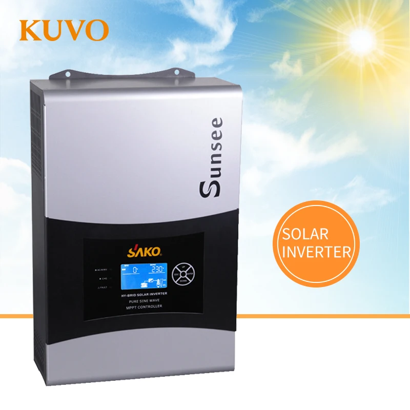 

hybrid solar energy systems pure sine wave 2400w 3000w 5000w ac power inverter