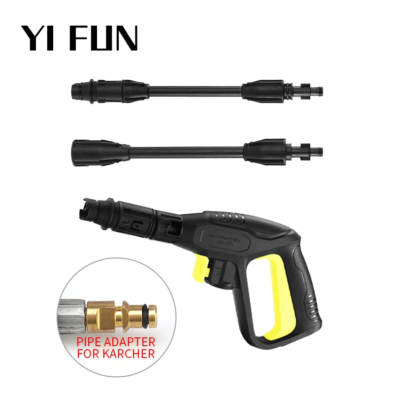 High Pressure Wash Spray Gun With Adjustable Rotate Lance Nozzle For Karcher High Pressure Cleaner Car Washer