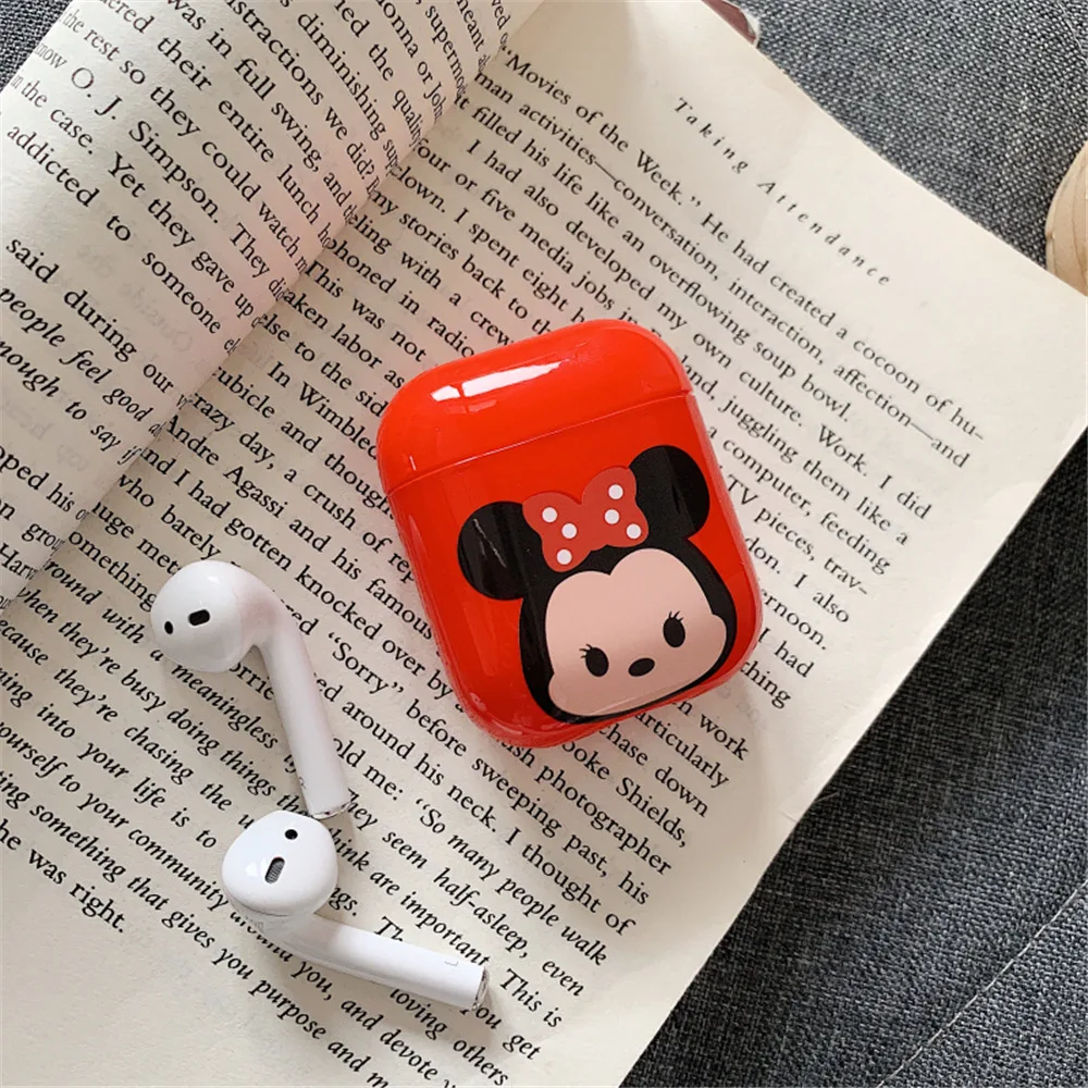 904012 Q UNCLE Мультфильм Роскошные Чехлы для Apple Airpods мини портативные наушники чехол для Apple Airpod2 силиконовые Любовь Сердце сумка для наушников - Цвет: 904012