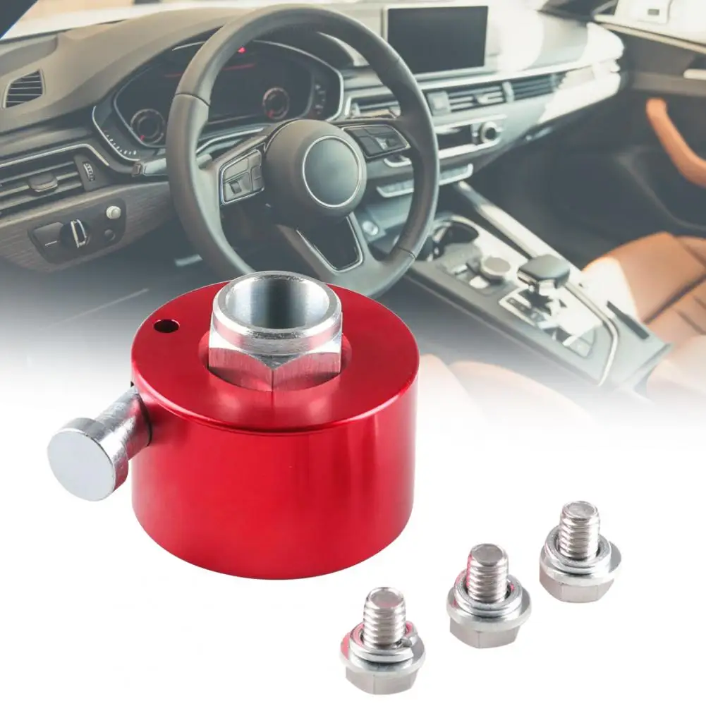

Disconnect Hub 3 Holes 3/4-Inch Bore High Strength Steering Wheel Quick Release Hub for Car