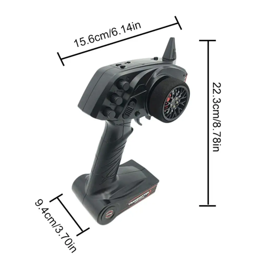 

WPL Upgraded Transmitter ON Mounting Accessories Full Size Remote Control Model Ship Type Universal 3 Channel Transmission