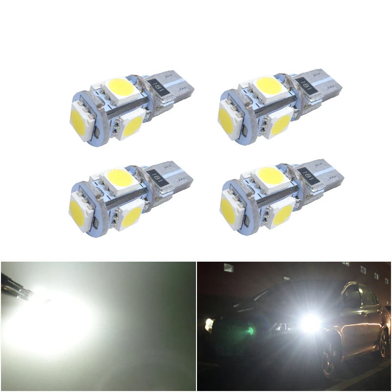 

4x W5W T10 LED Bulb Car Interior Light License Plate Trunk Lamp For Lada Niva Xray Kalina Priora Vesta Largus Granta 4x4