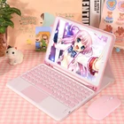 Чехол с арабской, русской и турецкой клавиатурой для iPad 10,2 9-го поколения, 7-го и 8-го поколения, 2019, 2020, чехол, беспроводная съемная Корейская клавиатура