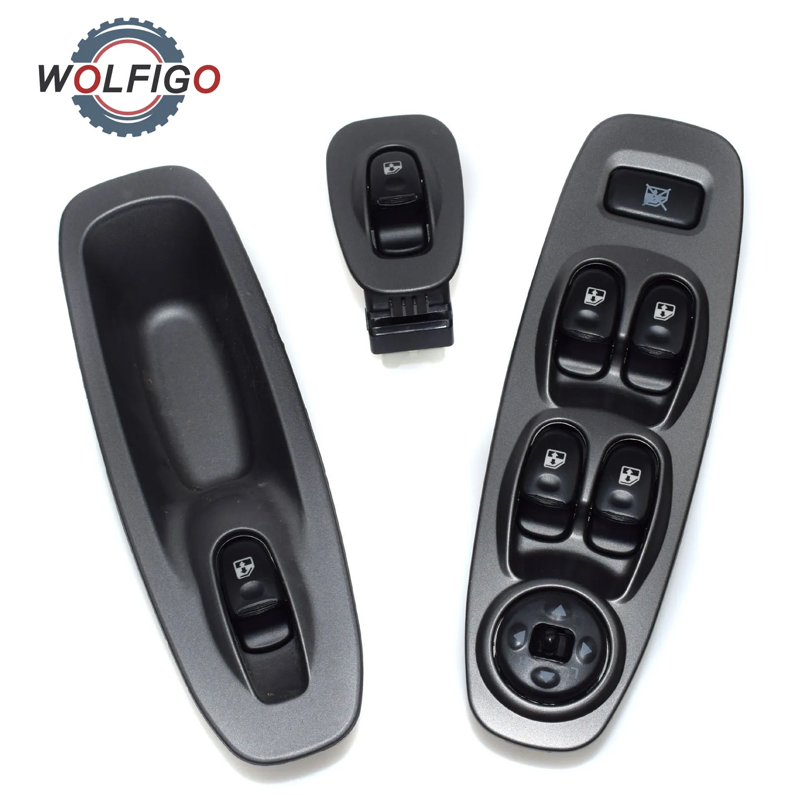 WOLFIGO 3 шт. комплект переключателей передних левых и задних боковых дверей для HYUNDAI