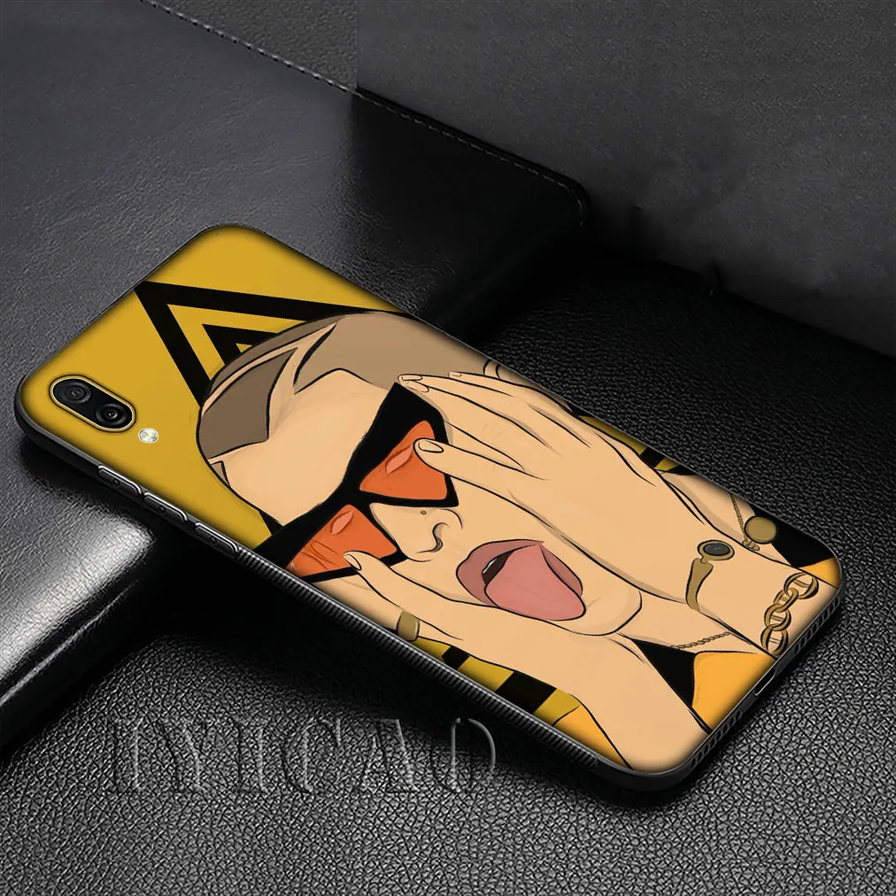 Bad Bunny Rapper Soft Silicone Cover Case for Huawei P30 P20 Pro P10 P9 Lite Mini 2017 2016 P Smart Z Plus 2019 |