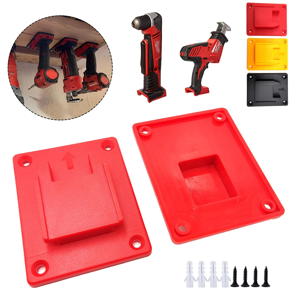 

Tool Holders for Dewalt 14.4V 18V 20V Drill with 4 Mounting Nails Tool Mount Fit for Milwaukee M18 18V Tools Hanger