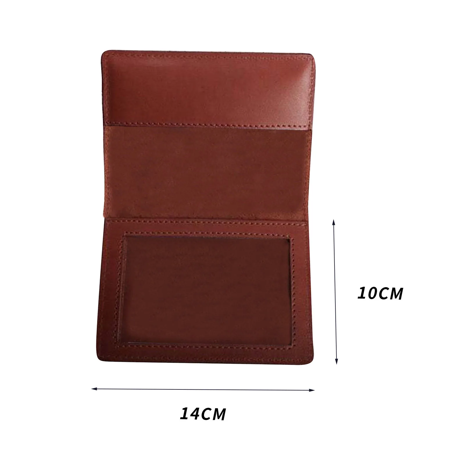 

Vaccination Certificate Multifunctional Leather Protective Cover ID Card Protector Cover Case Badge Card Sleeve Office School M6