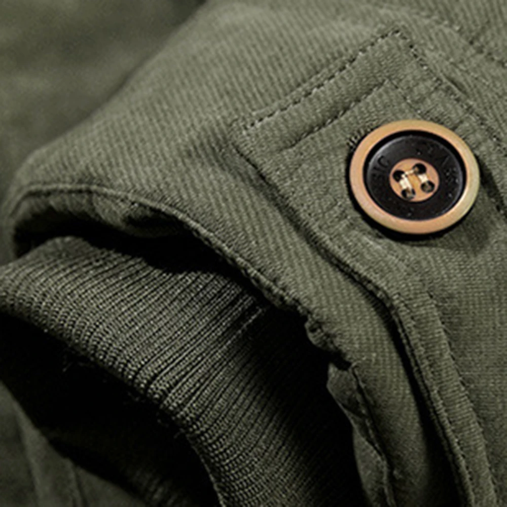 Autumn Winter Men Hooded Parkas Fur Linner Thicken Jacket Male Casual Overcoat Coats Man Jaqueta Masculina Plus Size 6XL