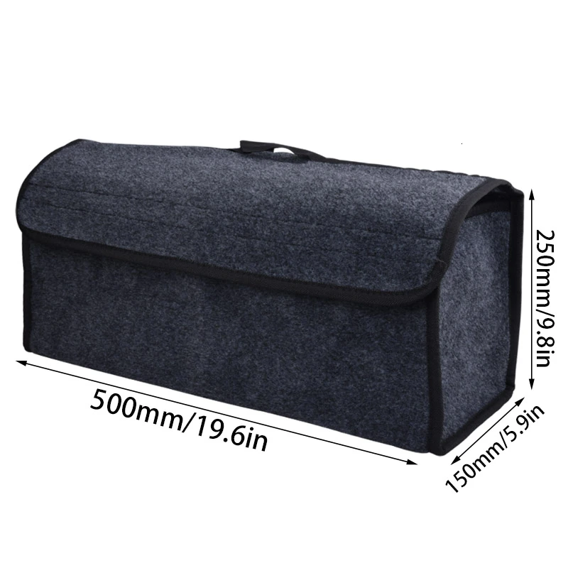Ящик для хранения автомобильный из мягкого войлока ящик багажника инструментов