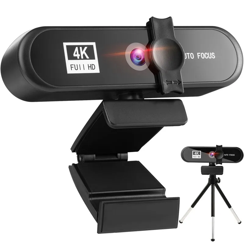 2K 4K Конференц зал для ПК с микрофоном веб камера Автофокус USB мини ноутбука