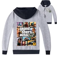 graphic grand theft auto hoodie baby girl fall clothes childrens wear kids pring autumn boys thin coat boys jackets with zipper