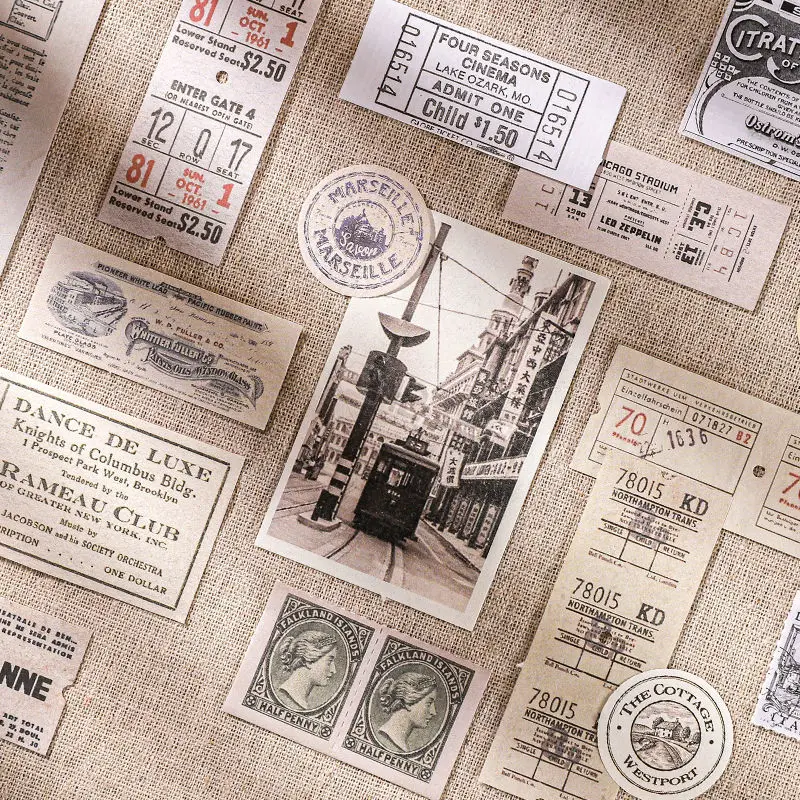 Винтажная матовая упаковка серия крафт-бумага для скрапбукинга изготовления