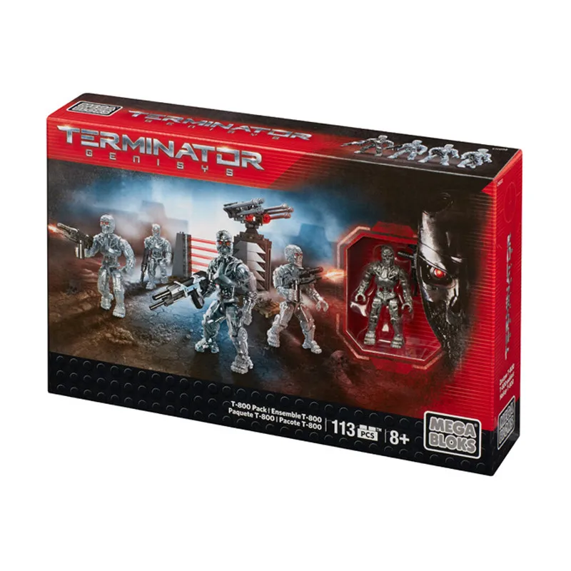 Строительные блоки Mega Bloks thermoux Terminator Genisys CNG02 T-800 Pack строительные игрушки