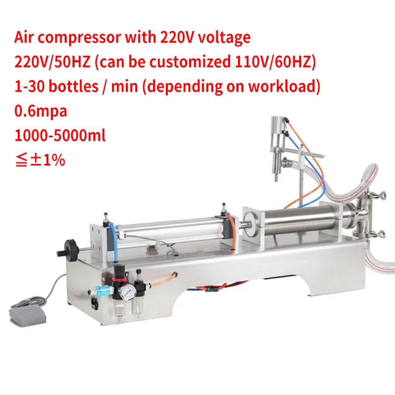 1000 5000 мл Электрический насос с цифровым управлением разливочная машина для