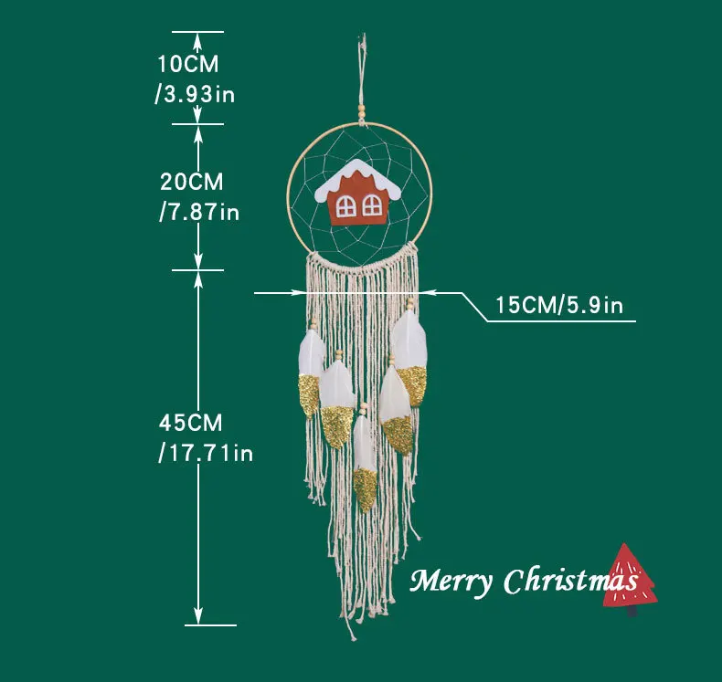 Луна Звезда большой Ловцы снов металлическое кольцо сова кулон ручной работы