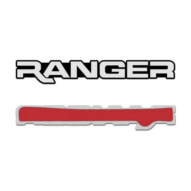 10 шт. 3D алюминиевый динамик стерео значок эмблема наклейка для Ford Ranger T6 2008 2017 2018