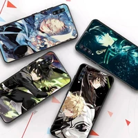 anime seraph of the end phone case for samsung galaxy a51 30s a71 cover for a21s a70 10 a30 a91 capa