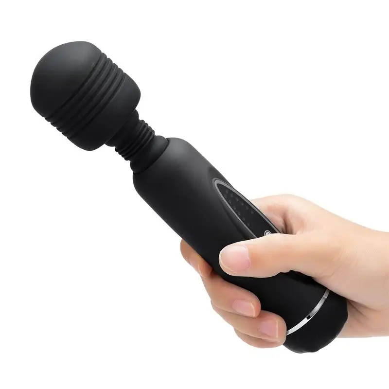 Мощный Волшебная палочка массажер с 12 частотами вибратор для пар AV вибрирующий