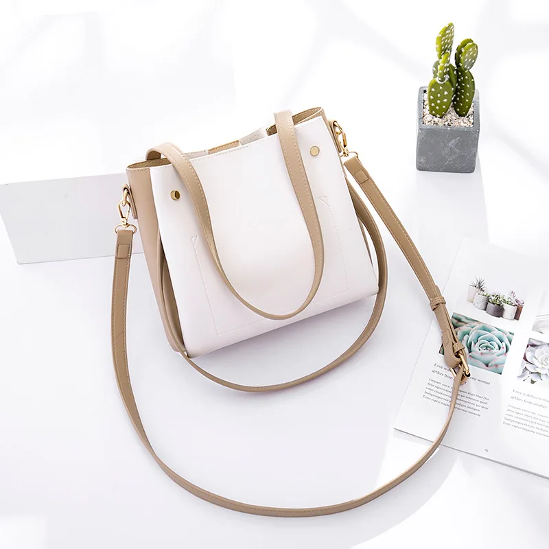 

Bags for Women Fashion Simplicity Scratch Resistant Wear-Resistant Underarm Bag Two-Piece Suit Handbag Shoulder Messenger Bag