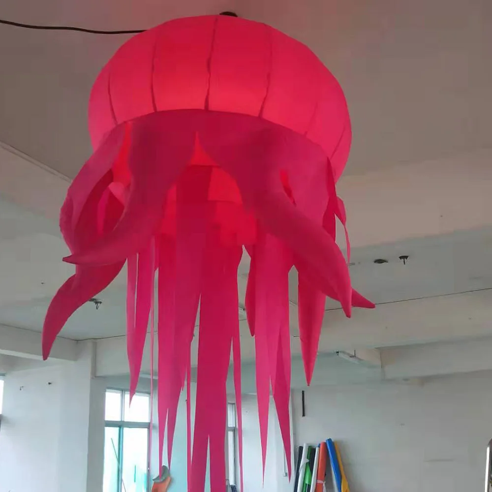 led light party decoration customized inflatable octopus tentacle jellyfish for advertising | Игрушки и хобби