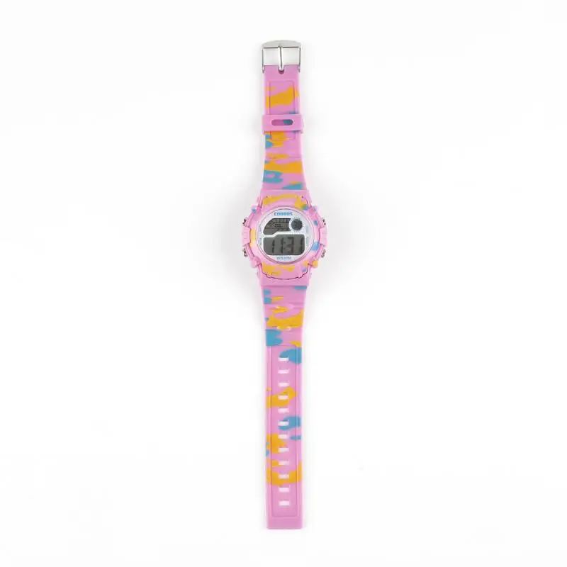 Новые детские часы темно-синего цвета для детей камуфляжная расцветка