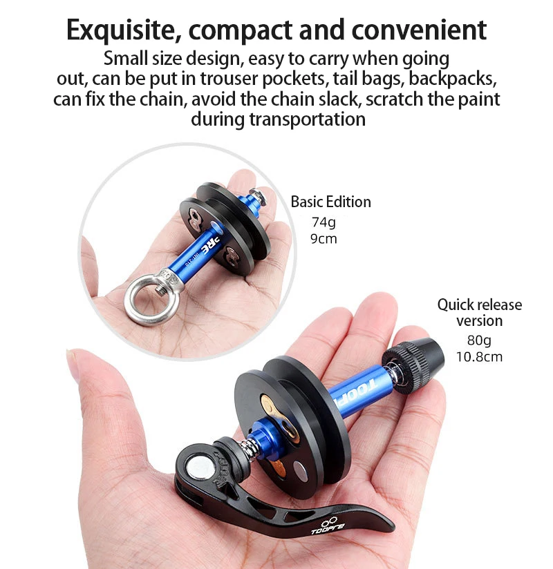 

Chain Fixer Chain Tensioner Bicycle Mountain Highway Washing Chain Fixer Tensioner Tool Bicycle Chains
