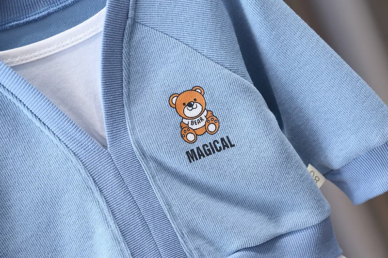 Комплекты детской одежды демисезонная одежда для маленьких девочек футболка с