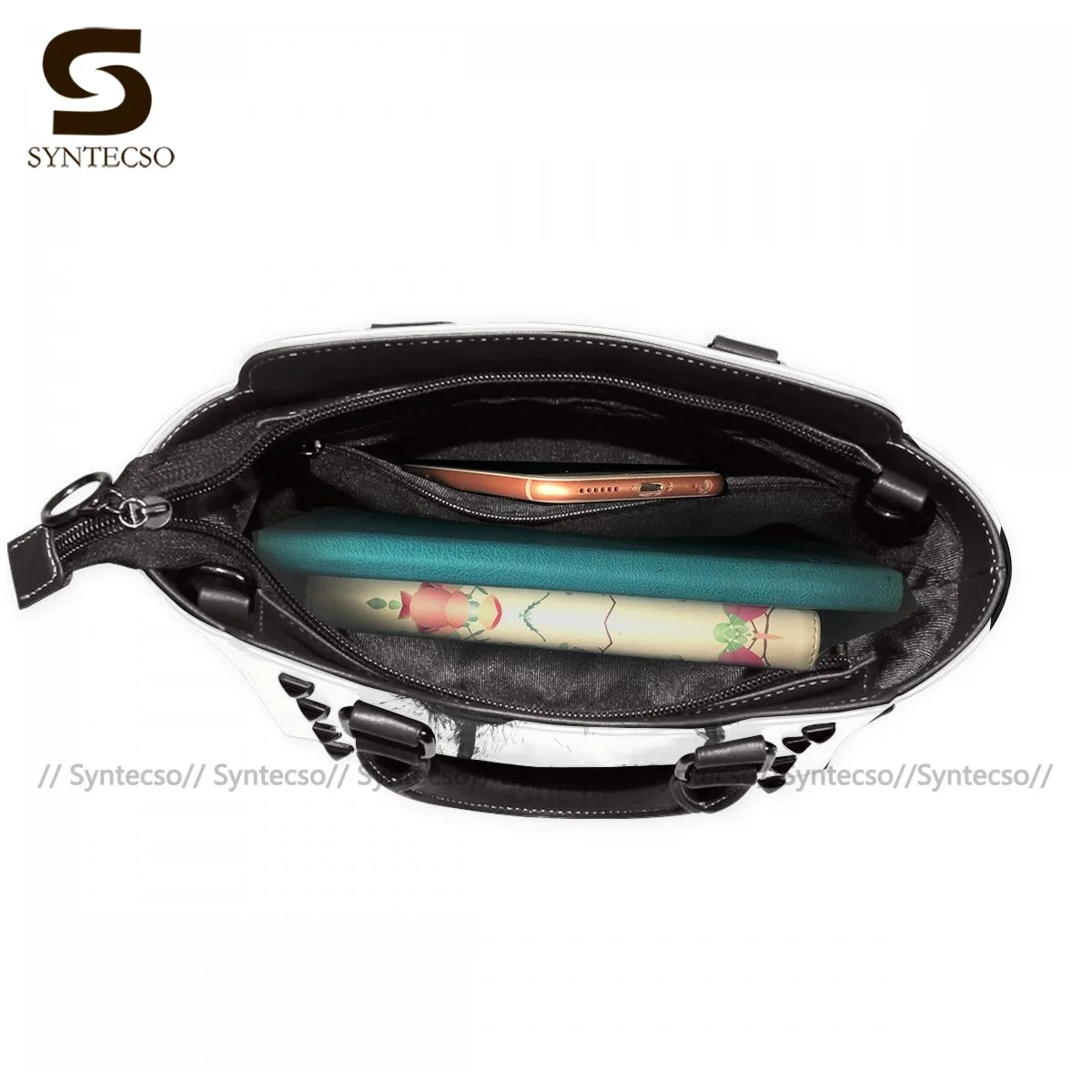 

Panda Shoulder Bag Female Bulk Handbag Retro Leather Shopping Bags