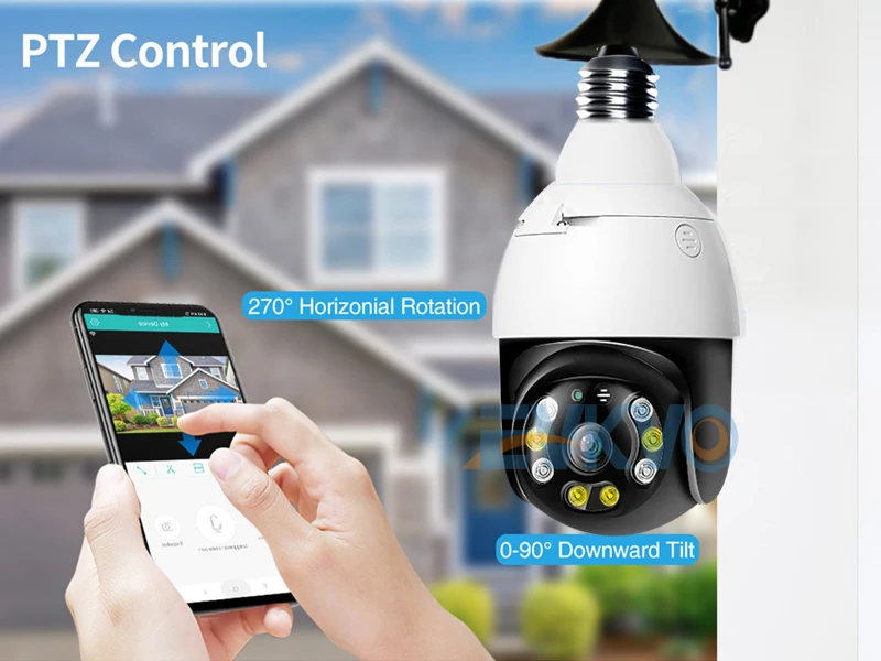 3MP Tuya Wifi Camera Mini Plus E27 Bulb Socket Latest Model 1080P Full HD Security Serveillence for Smart Home Monitor Video Cam |