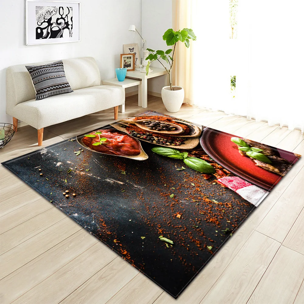 

Carpet In The Living Room Bedroom Hallway Bedside Rug Home Children's Tatami Balcony Printed Decoration Bath Entrance Floor Mat