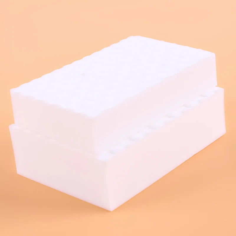 

1pcs White Cleaning Sponges Scouring Magical Dishwashing Brushes Decontamination Cleaning Sponges Kitchen Cleaning Tools
