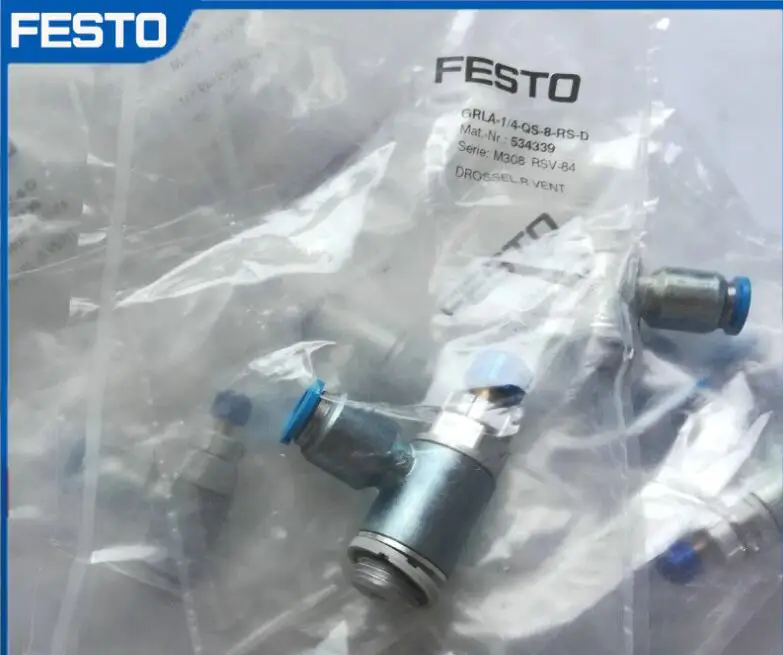 GRLA M5 QS 4 D 6 RS DGRLA FESTO односторонний дроссельной заслонки аутентичная серия GRLA|throttle