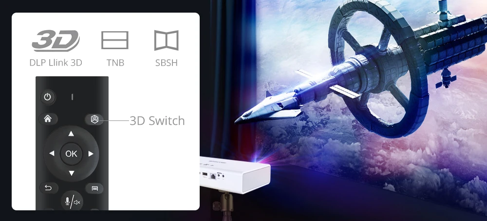 BYINTEK бренд UFO R19 300 дюймов 3D Смарт Android wifi видео светодиодный портативный мини проектор HD DLP для Full HD 1080P HDMI 4K Iphone 11