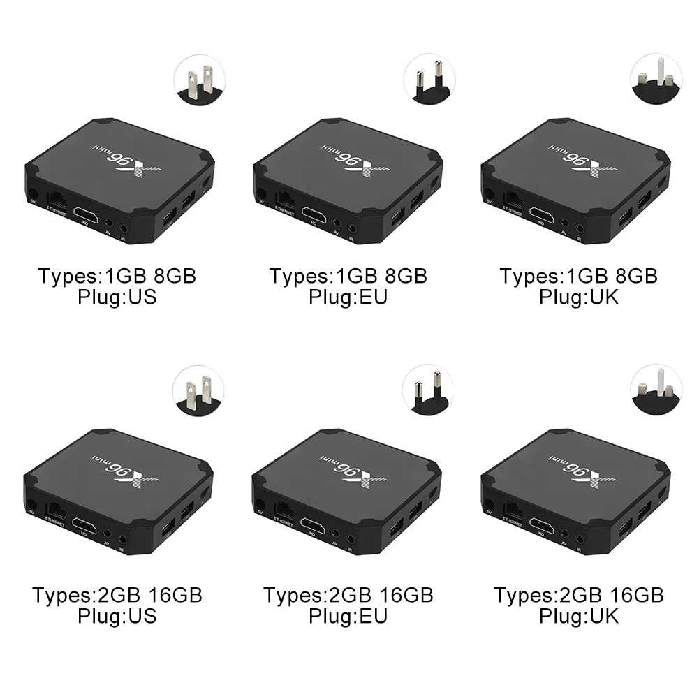 

H.265 For Android 9.0 S905W Quad Core Indoor Home Fast Plastic Media Player With Remote Control 3D 4K TV Box Smart Portable