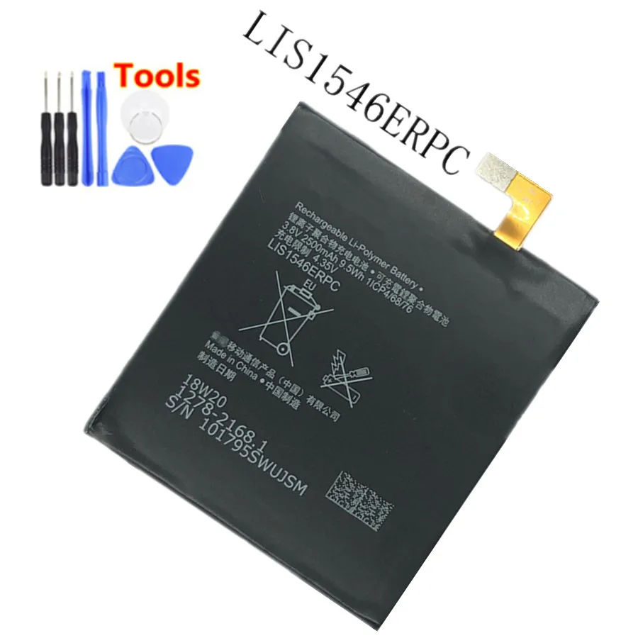 New 2500mAh LIS1546ERPC Replacement Battery For Sony Xperia C3 T3 D2533 M50W D5103 S55T S55U D2502 Bateria + Free Tools
New 2500mAh LIS1546ERPC Replacement Battery For Sony Xperia C3 T3 D2533 M50W D5103 S55T S55U D2502 Bateria + Free Tools