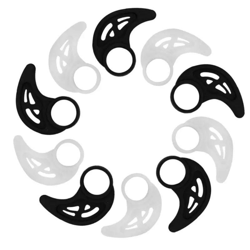 5 пар универсальные спортивные силиконовые заушники для наушников | Электроника