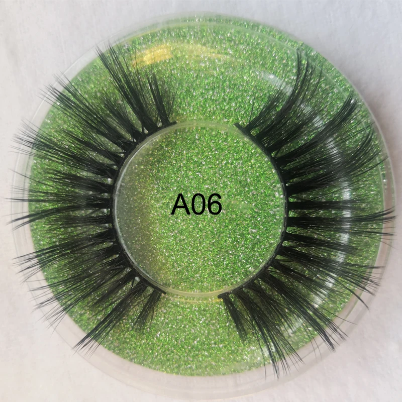 Для женщин день изготовленным на заказ логосом искусственной норки ресниц