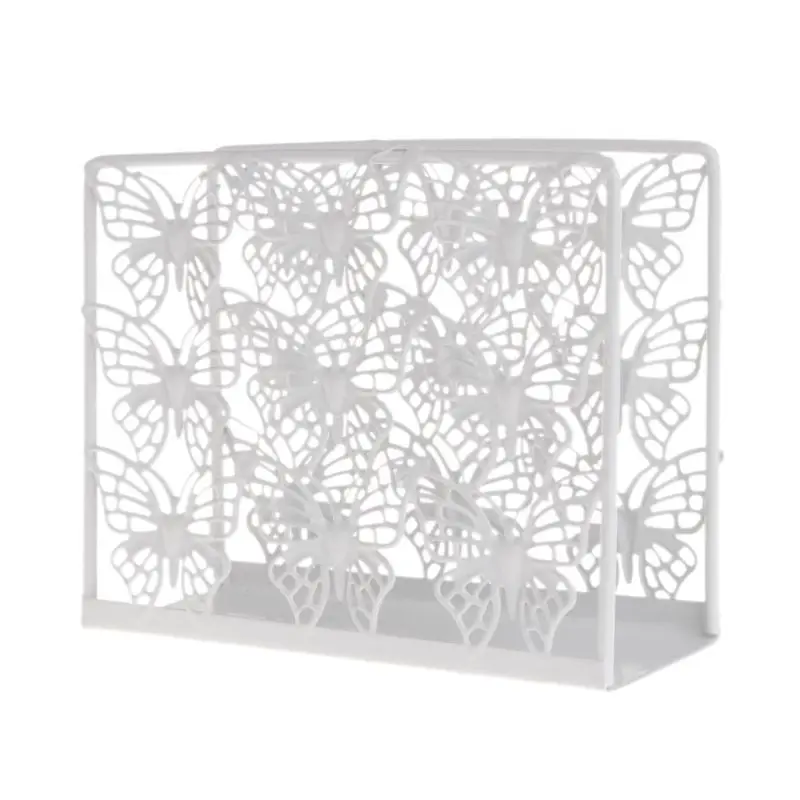 

Metal Napkin Serviette Holder Dispenser Paper Tissue Rack for Home Party Table Decor