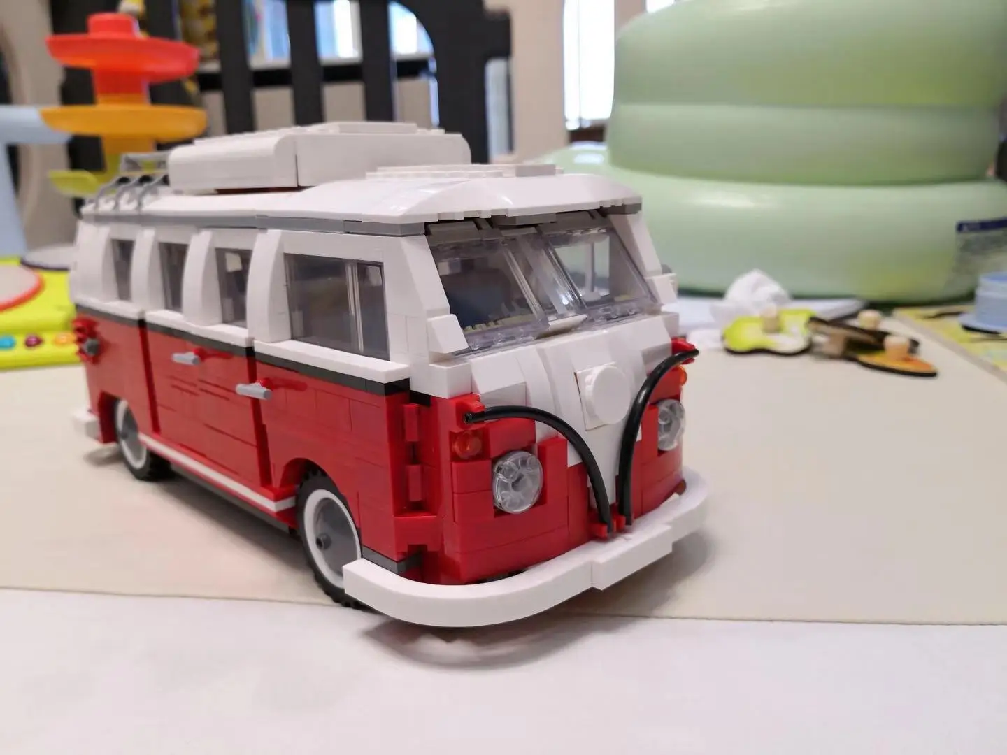 BZDA скоростной Чемпион город автомобиль 1970 Dodge и T1 camper строительные блоки MOC модель