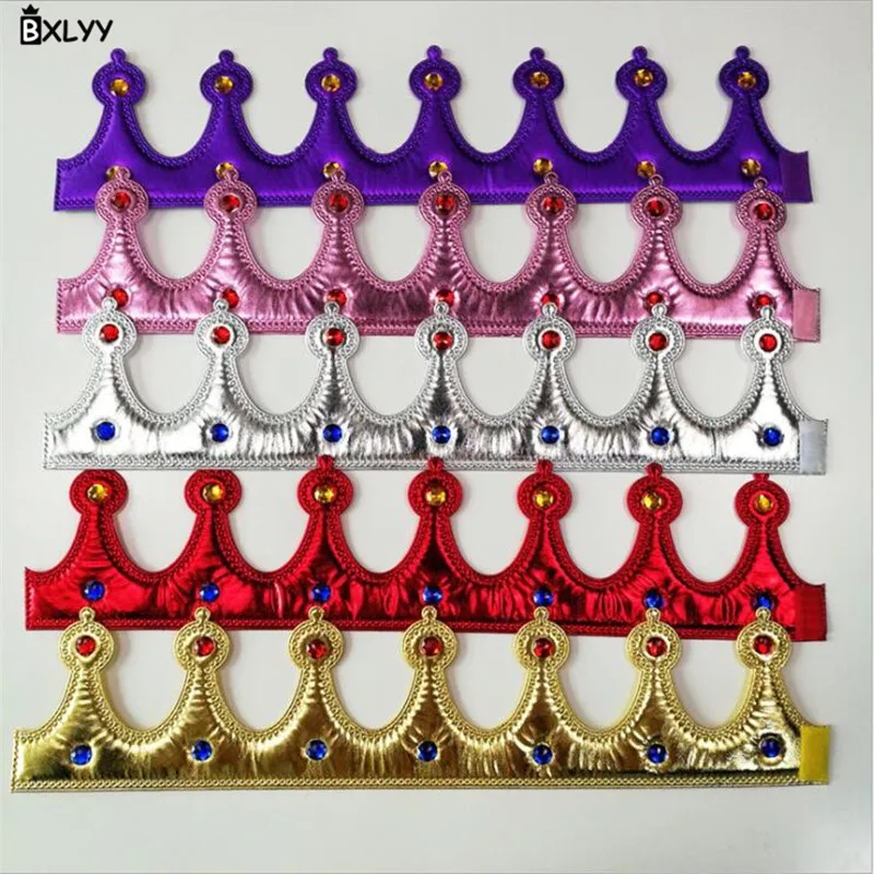 BXLYY 1 шт. детская Корона женская шляпа украшение для дня рождения Рождество