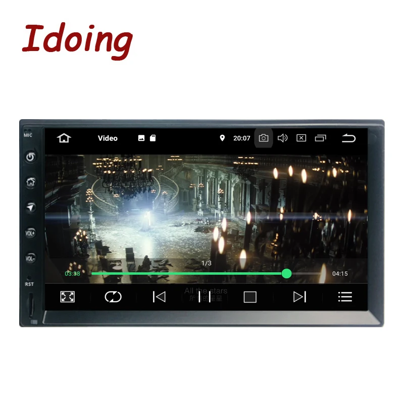 Система мультимедийная Автомобильная Idoing TDA7850 универсальный плеер 2din на Android 9 0 с