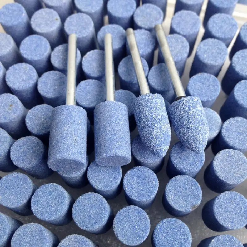 100 шт микс Форма синий корунд недостаточно совершенная Шлифовка с помощью колесо