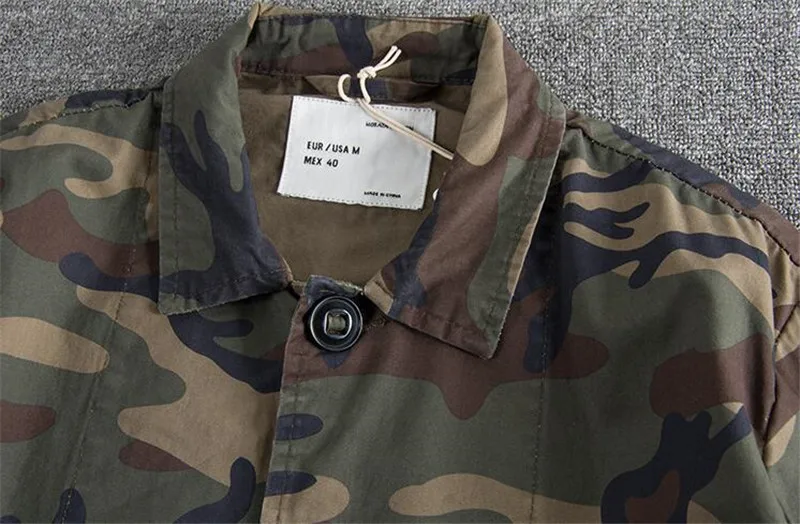Мужская винтажная куртка-карго MORUANCLE камуфляжная тактическая куртка в стиле