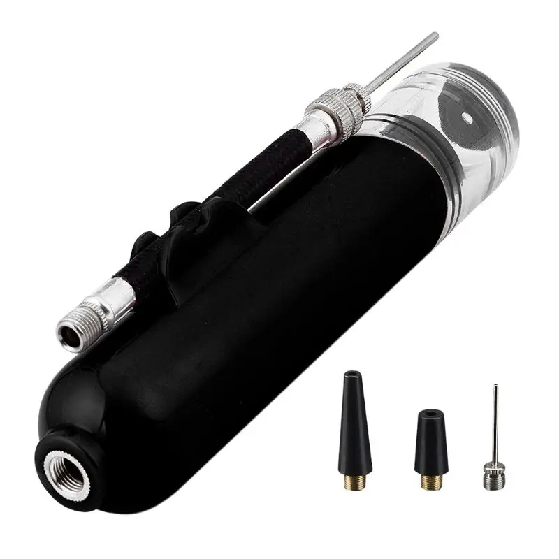 

Portable Mini Ball Pump Basketball Football Volleyball Inflator Pump Inflatable Needle Nozzle Accessories N0HA