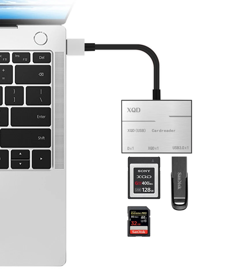 500 МБ/с./с высокоскоростной XQD 2 0 карта памяти Писатель адаптер USB 3 кардридер для Sony