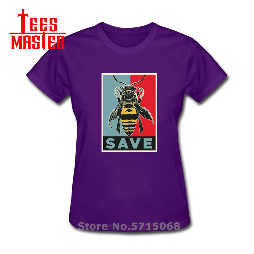 Футболка с надписью Save The Bees волонтерская футболка женская принтом Earth Environmental Bee