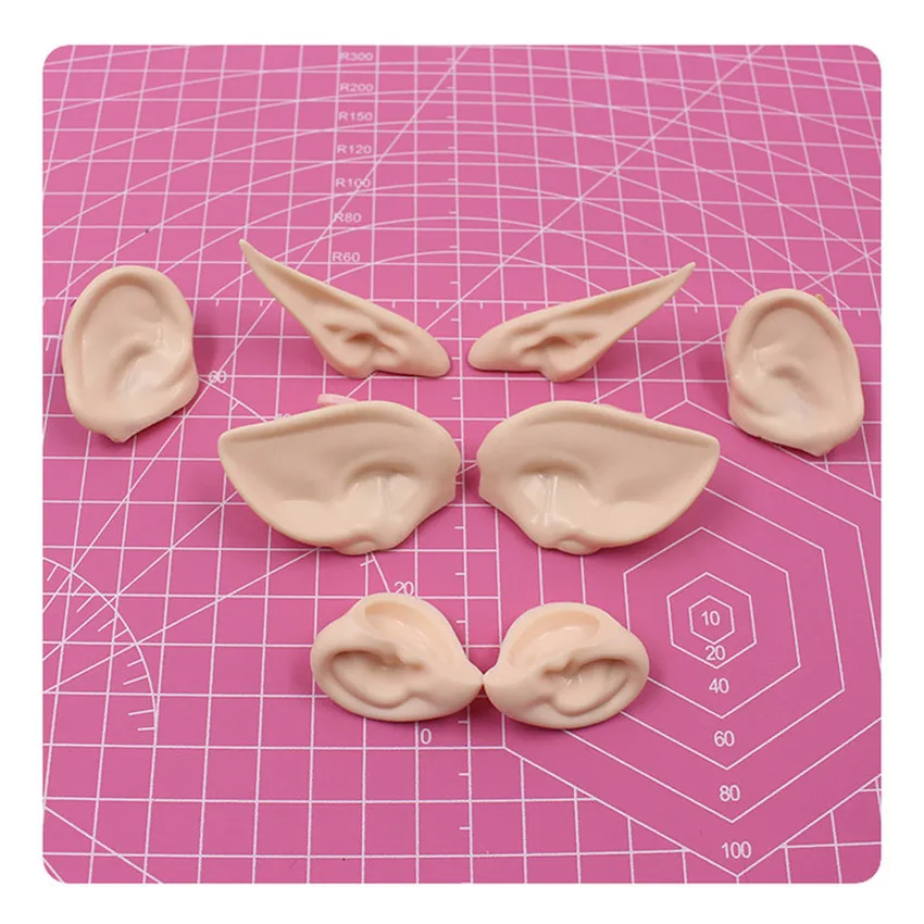 Blyth Doll Ears for Blyth Doll Icy Doll White Natural Tan Dark and Super Black Skin Only Ears No Doll Children Toys for Girls